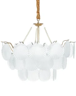 Lampadario BIGOTE Vetro Ottone