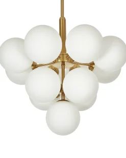 Lampadario BIRRIE Metallo Ottone