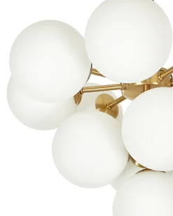 Lampadario BIRRIE Metallo Ottone