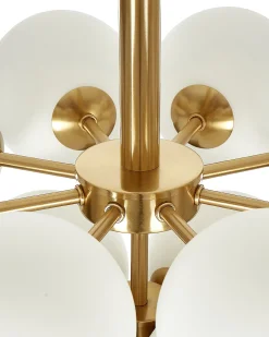 Lampadario BIRRIE Metallo Ottone