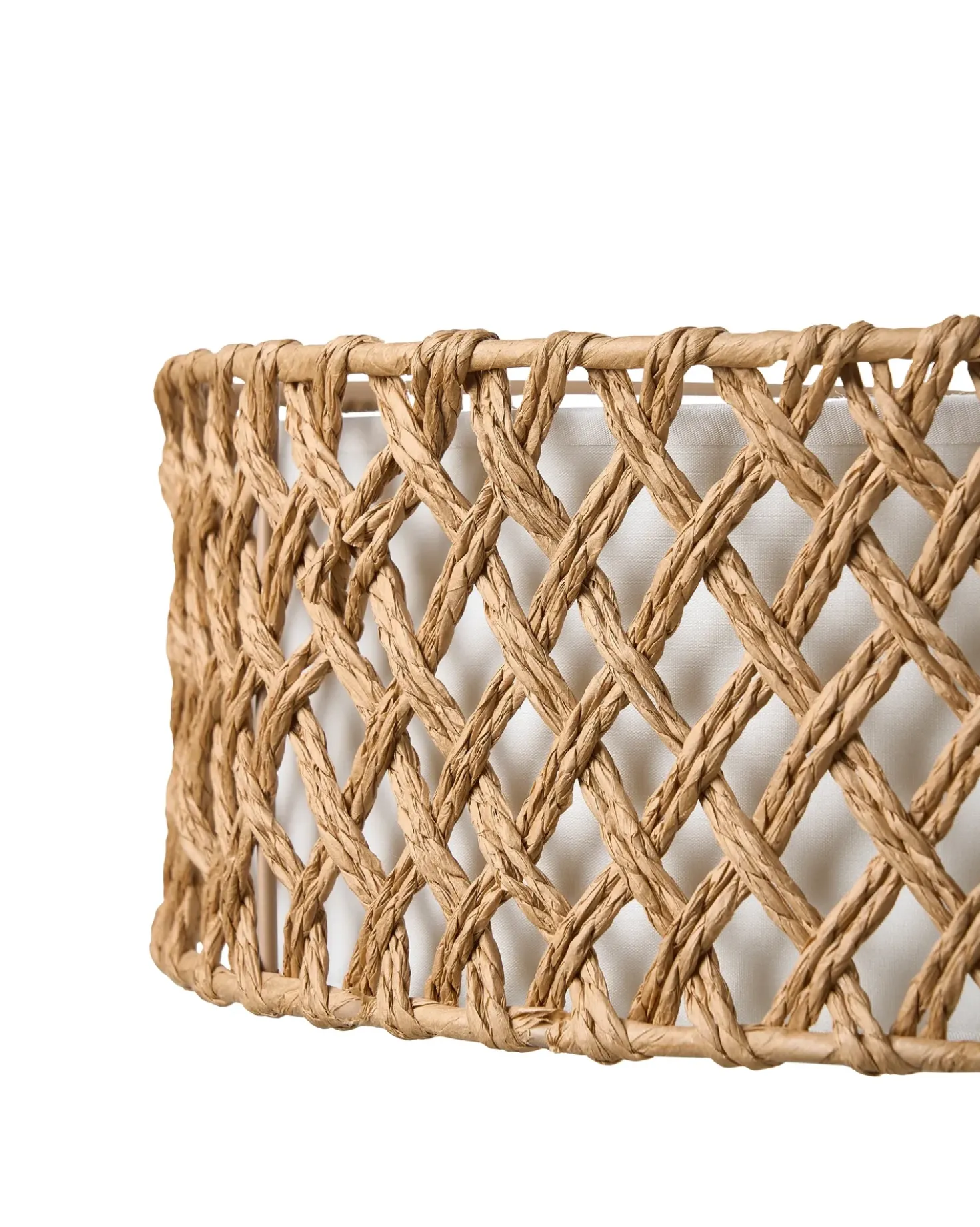 Lampadario BLONDIN Corda di carta Naturale