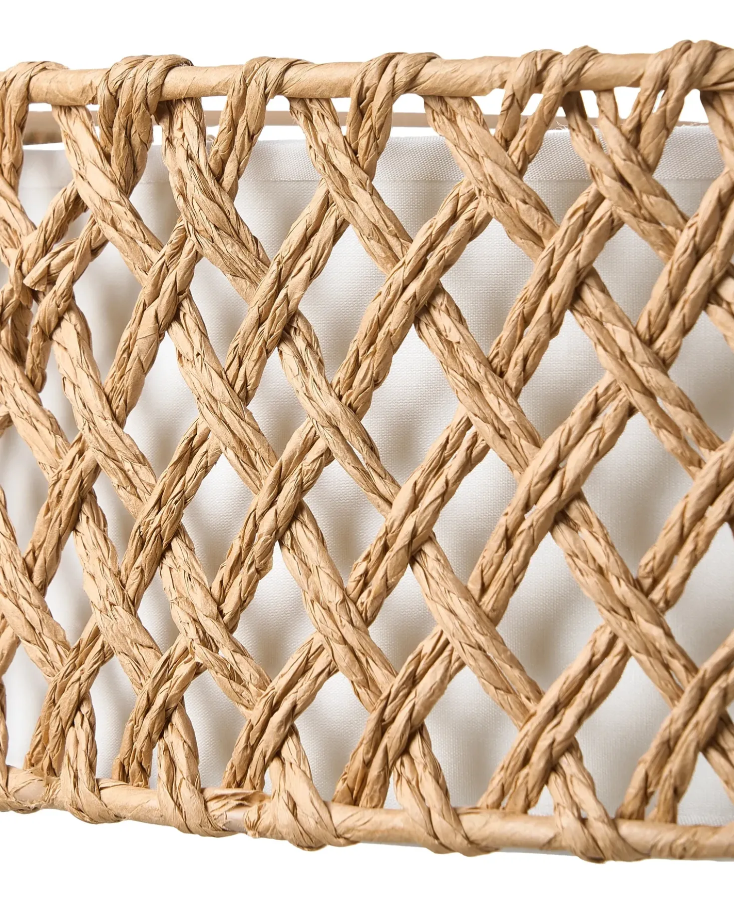 Lampadario BLONDIN Corda di carta Naturale