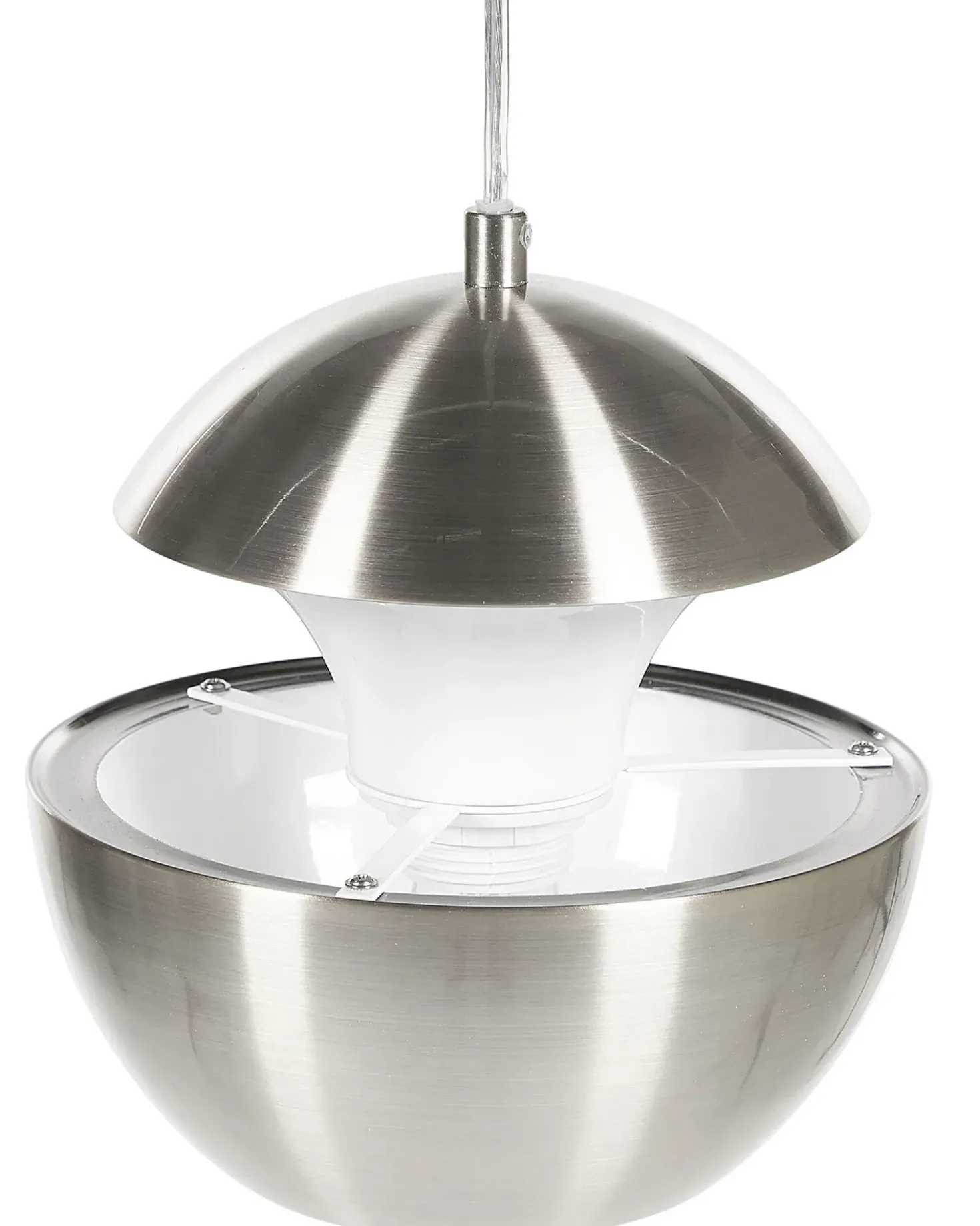 Lampadario BOJANA Metallo Argento
