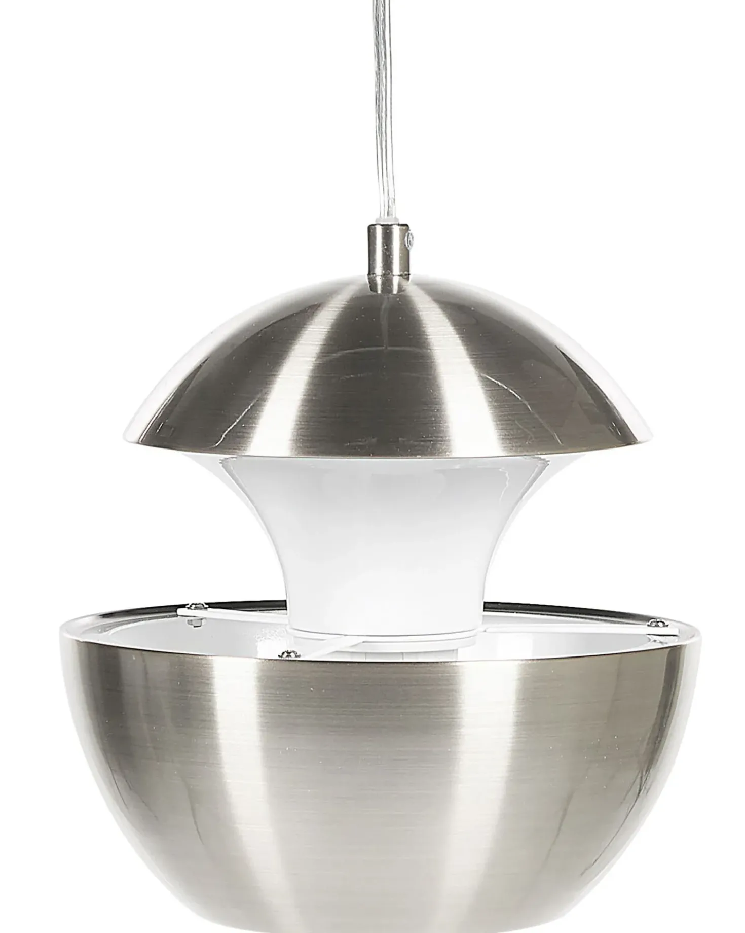 Lampadario BOJANA Metallo Argento
