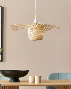 Lampadario BONITO Bambù Marrone chiaro