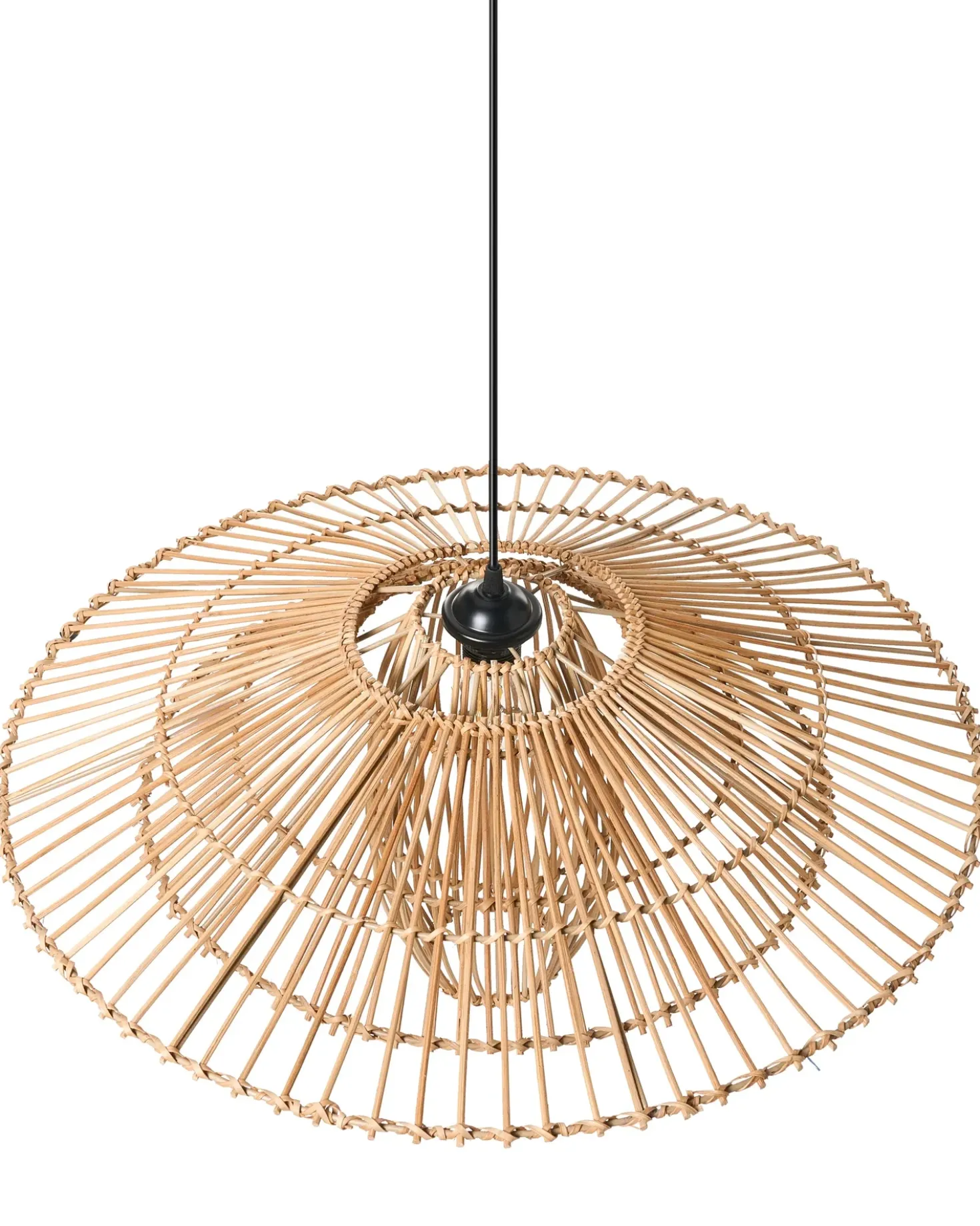 Lampadario BOTIJAS Rattan Naturale