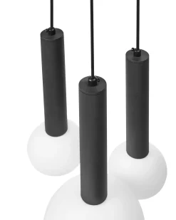 Lampadario BOUES Metallo Nero