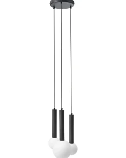 Lampadario BOUES Metallo Nero