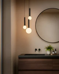 Lampadario BOUES Metallo Nero