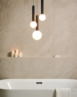 Lampadario BOUES Metallo Nero