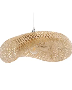 Lampadario BOYNE Bambù Marrone chiaro