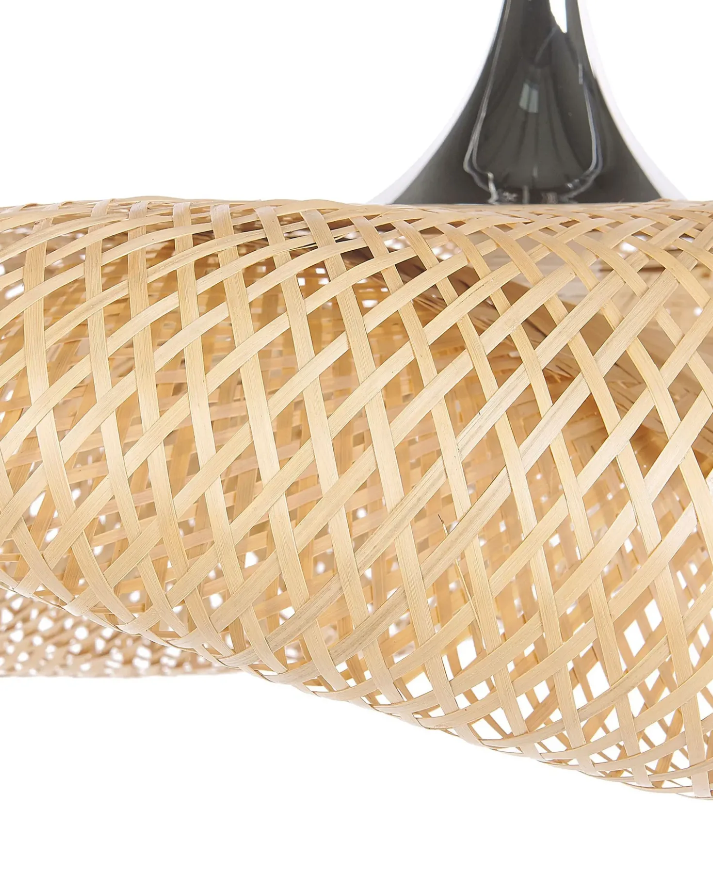 Lampadario BOYNE Bambù Marrone chiaro