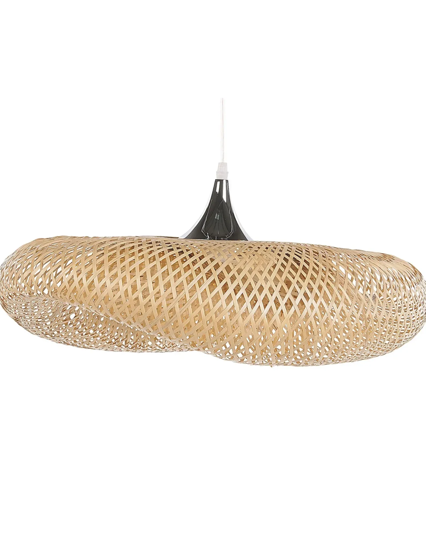 Lampadario BOYNE Bambù Marrone chiaro
