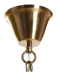 Lampadario BRADANO Metallo Ottone