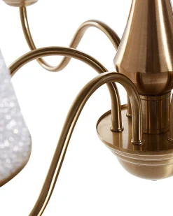 Lampadario BRADANO Metallo Ottone