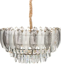 Lampadario CANAGUA Vetro Ottone