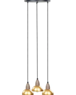 Lampadario CASTALY Metallo Ottone