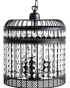 Lampadario CELON Metallo Nero