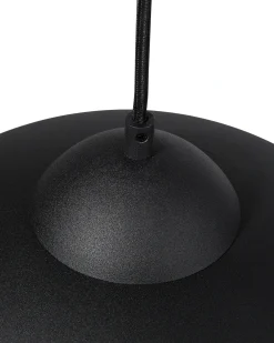 Lampadario CETINA Metallo Nero