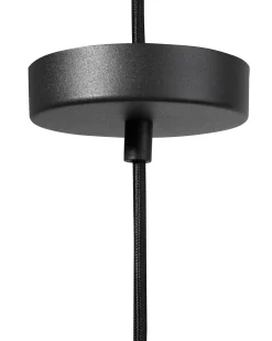 Lampadario CETINA Metallo Nero