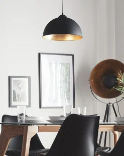 Lampadario CETINA Metallo Nero