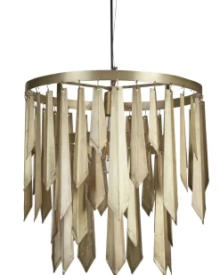 Lampadario CHAMBAL Metallo Ottone