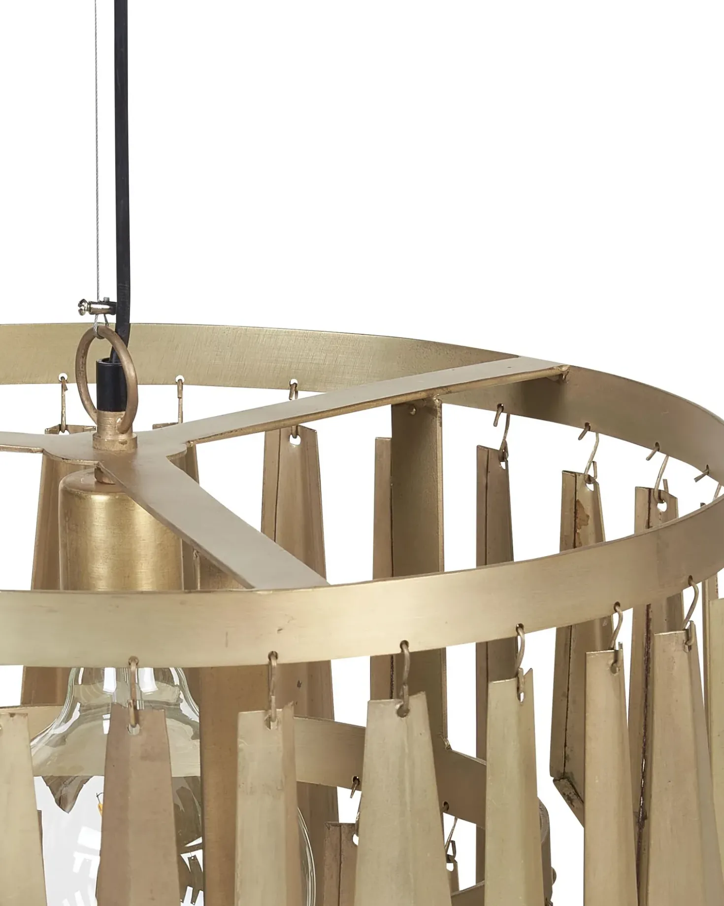 Lampadario CHAMBAL Metallo Ottone