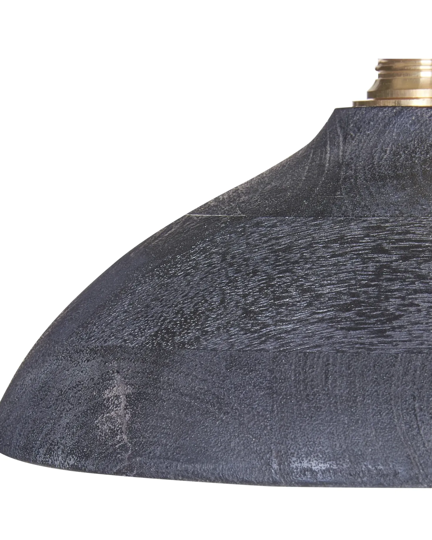 Lampadario CHEYYAR Legno di mango Nero