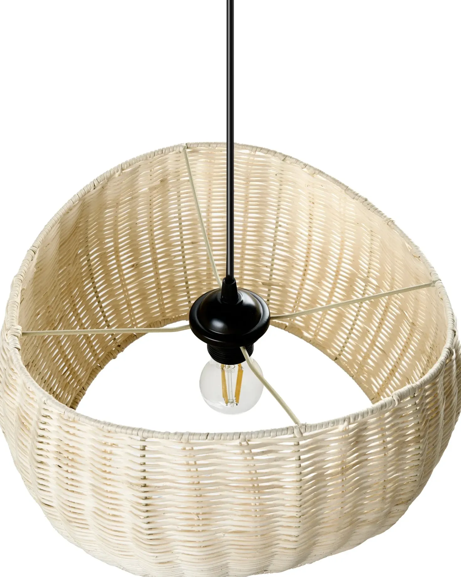 Lampadario COAMO Rattan Naturale