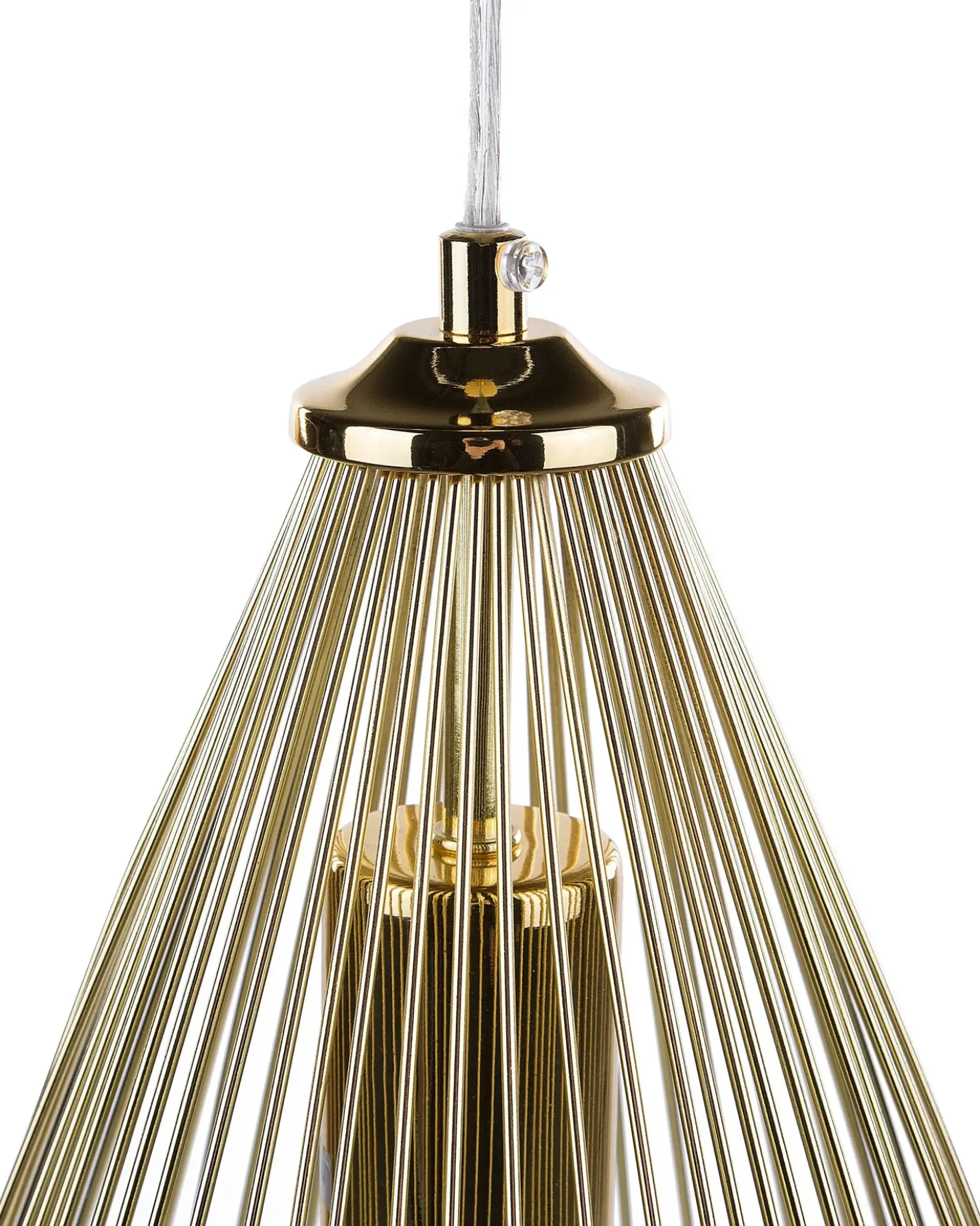 Lampadario CONCA Metallo Oro