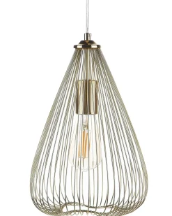 Lampadario CONCA Metallo Oro