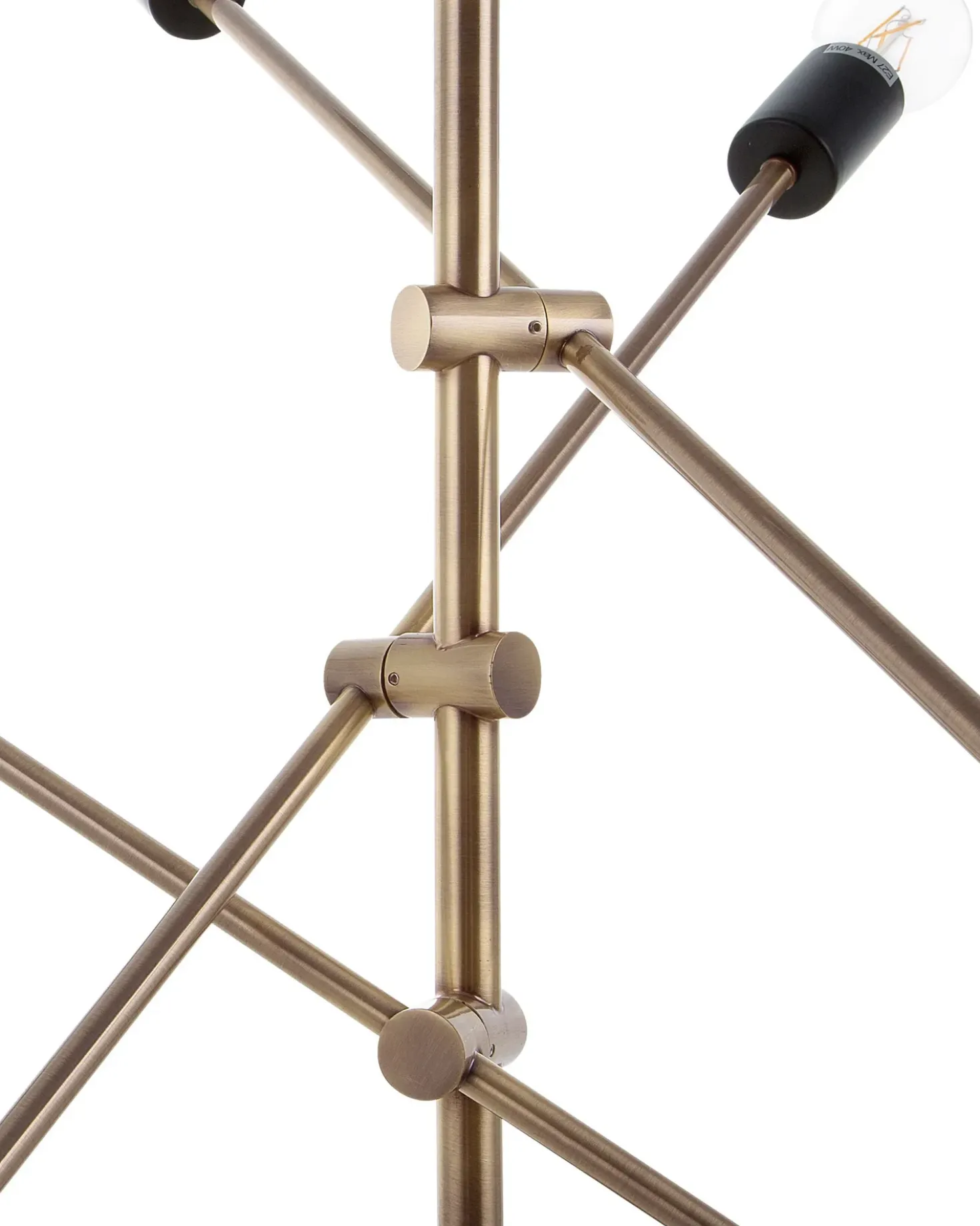 Lampadario CREMERA Metallo Ottone