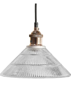 Lampadario CURONE Vetro Rame