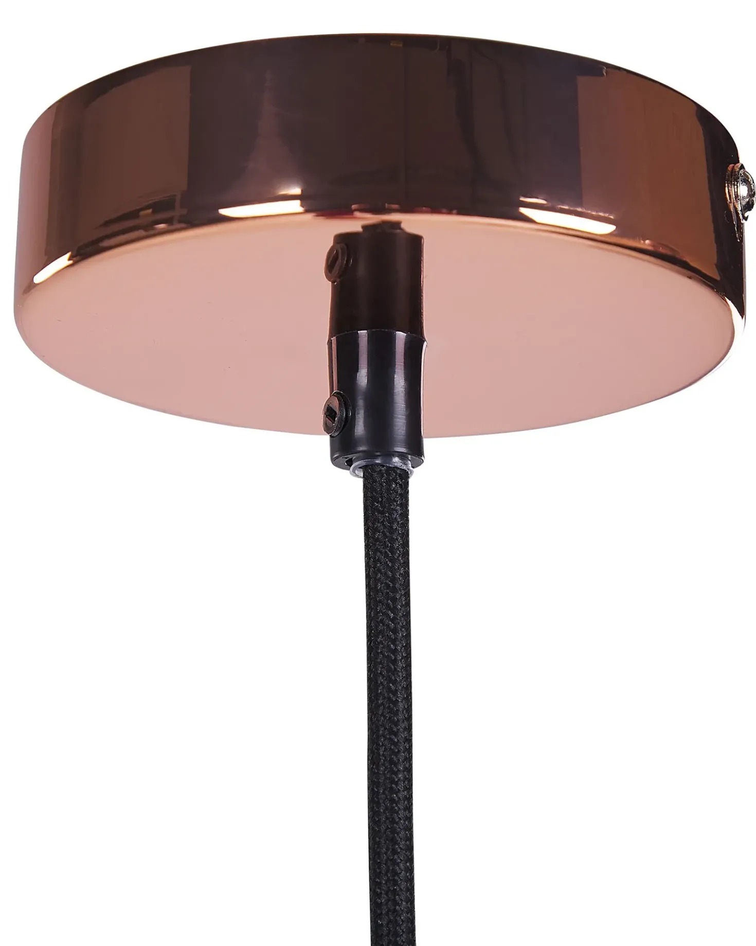 Lampadario CURONE Vetro Rame