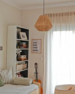 Lampadario DAMIT Vimini Naturale