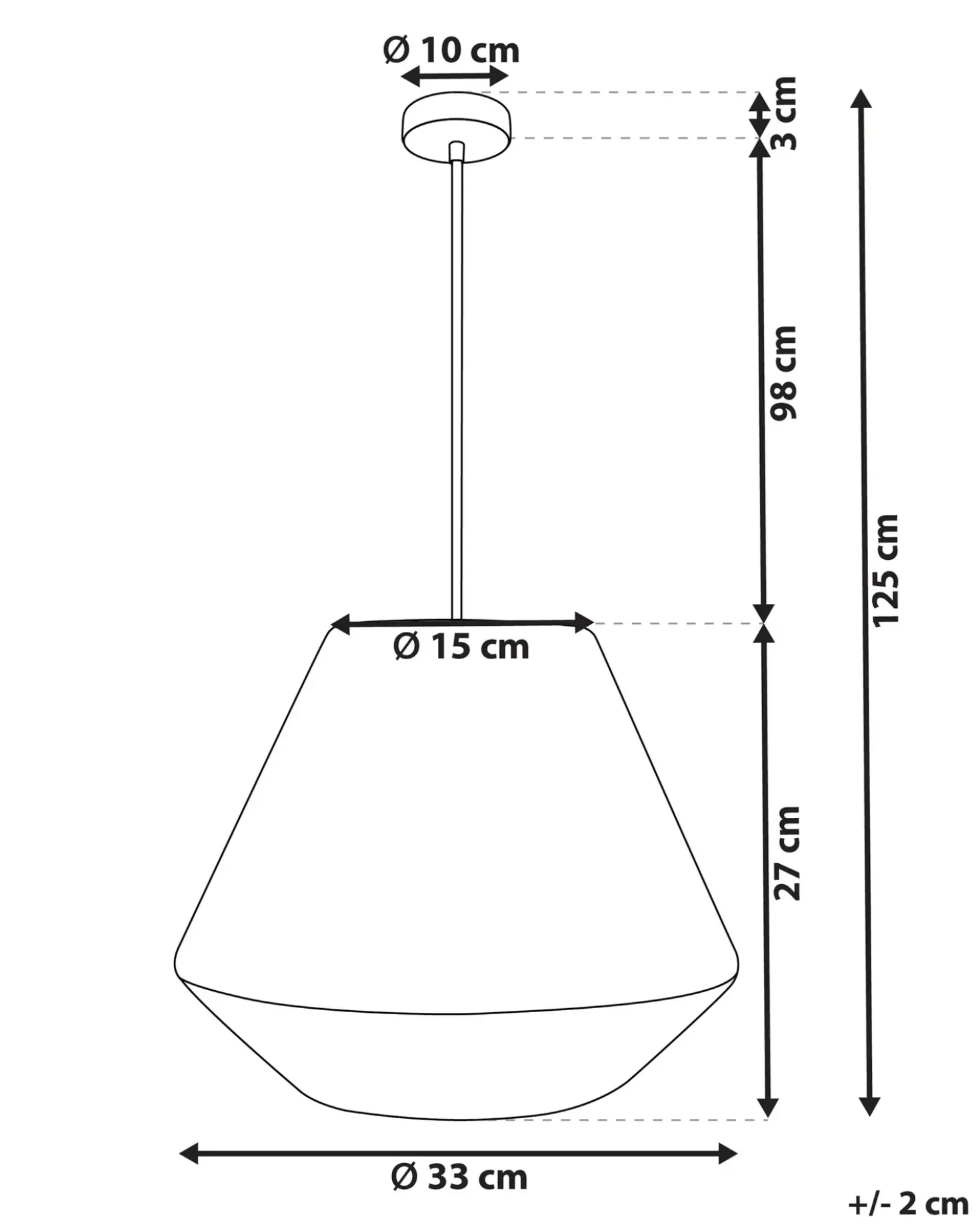 Lampadario DAMIT Vimini Naturale
