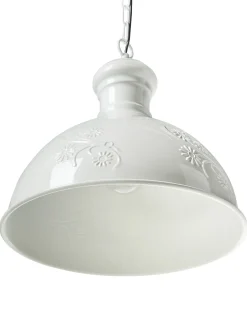 Lampadario DIDESSA Metallo Bianco sporco