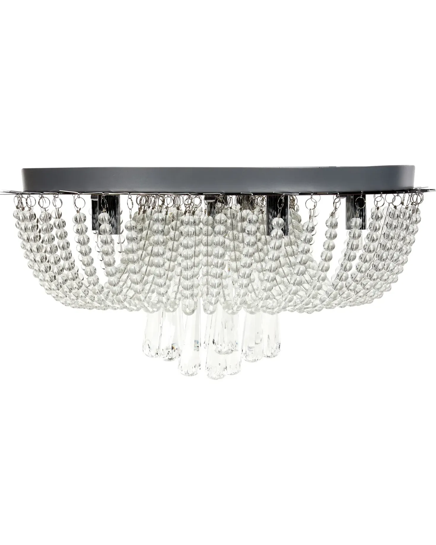 Lampadario DORNAS Cristallo Argento