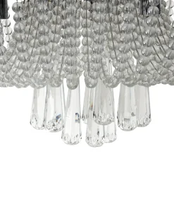 Lampadario DORNAS Cristallo Argento