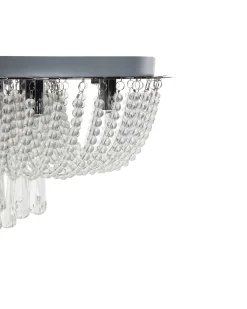 Lampadario DORNAS Cristallo Argento