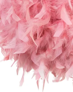Lampadario DRAVA Piume Rosa