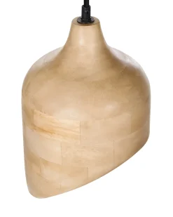 Lampadario GANDAKI Legno di mango Marrone chiaro