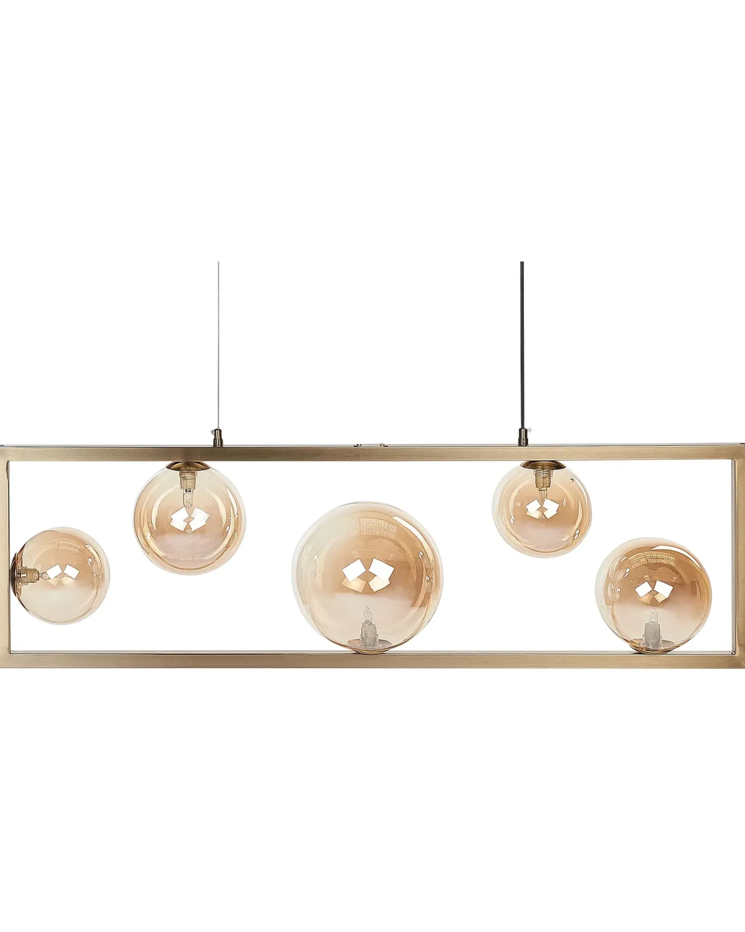 Lampadario GEEHI Metallo Ottone