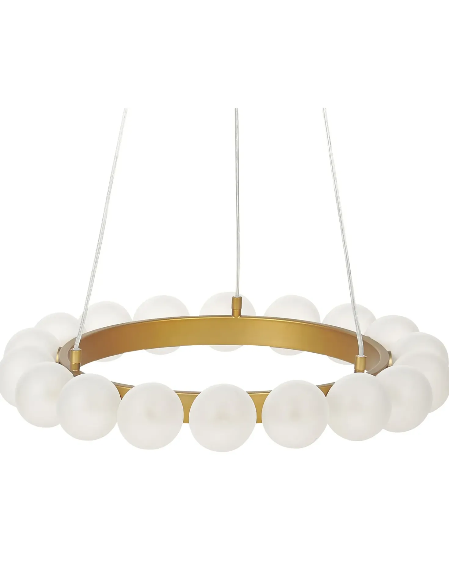 Lampadario GEORGES Metallo Oro