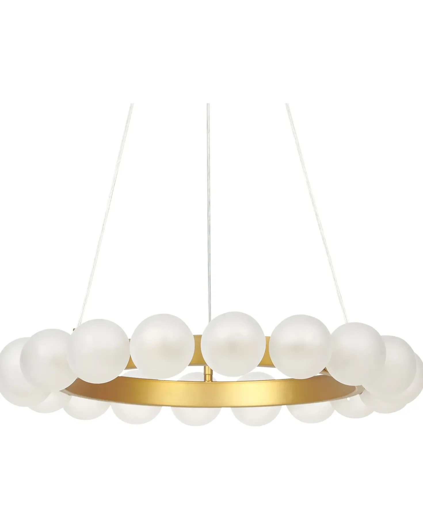 Lampadario GEORGES Metallo Oro