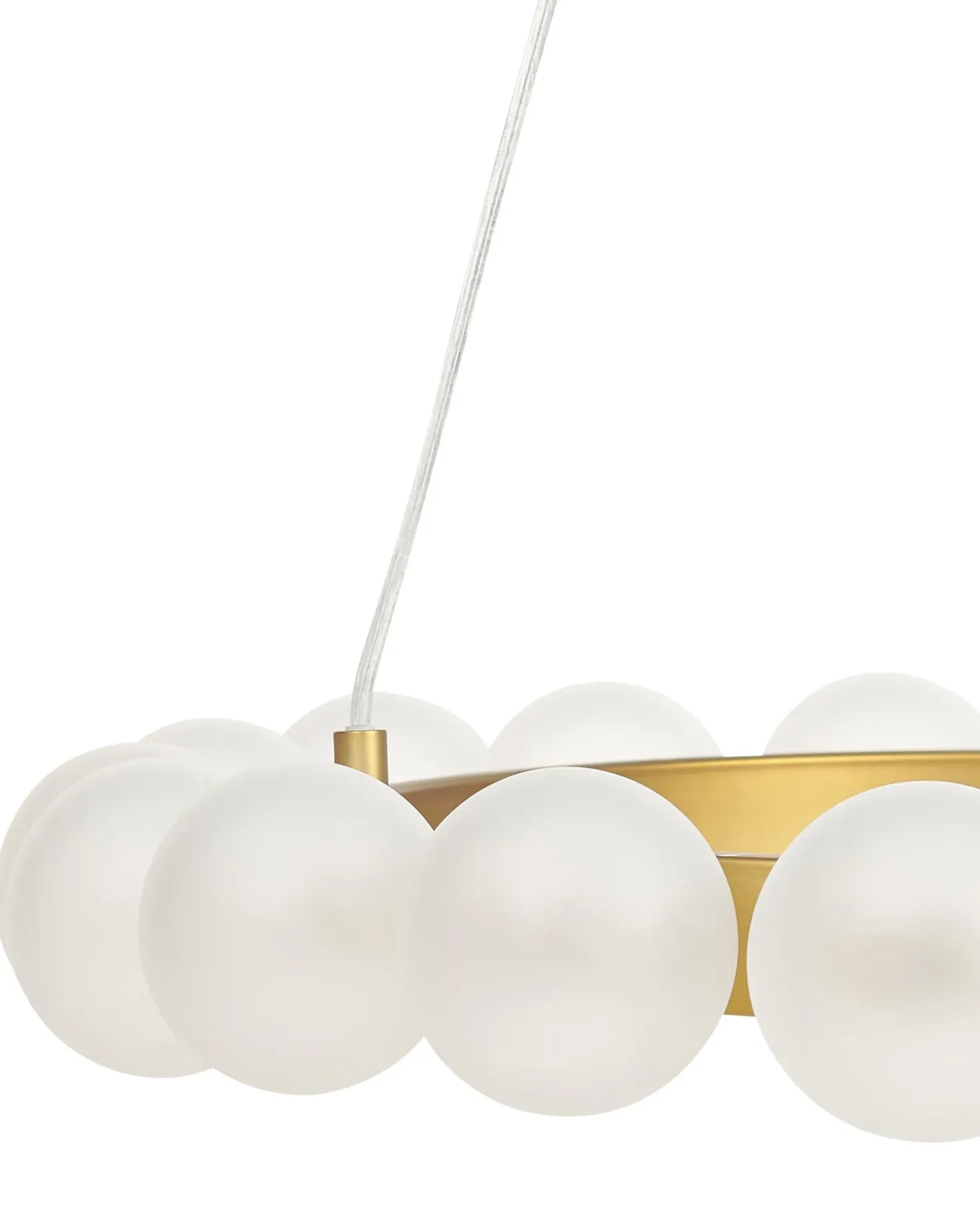 Lampadario GEORGES Metallo Oro