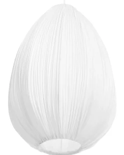 Lampadario GERA Tessuto Bianco
