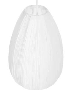 Lampadario GERA Tessuto Bianco