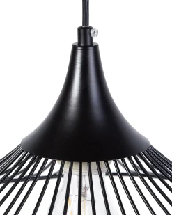 Lampadario GIONA Metallo Nero