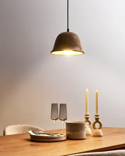 Lampadario GOIKA Legno di mango Marrone chiaro